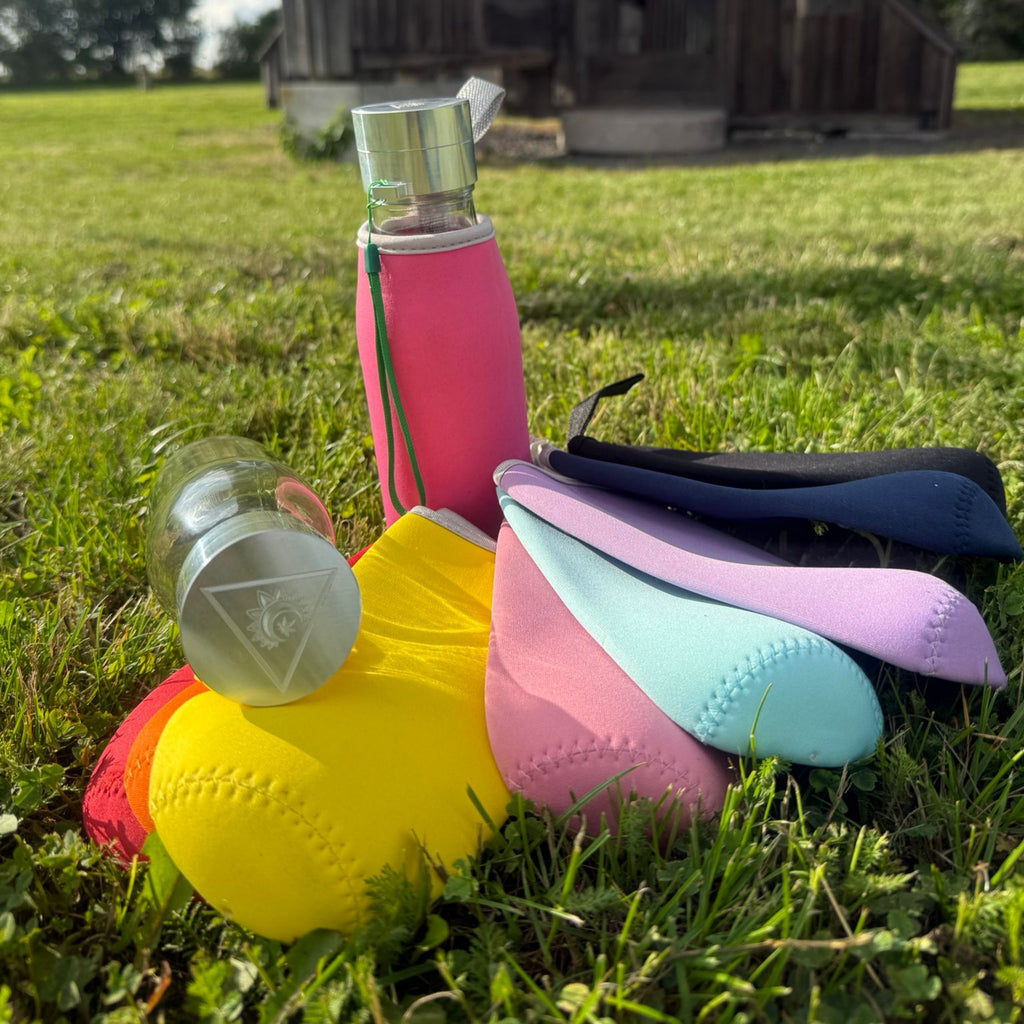 2Spirits - 3 in 1 Trinkflasche + Grinder